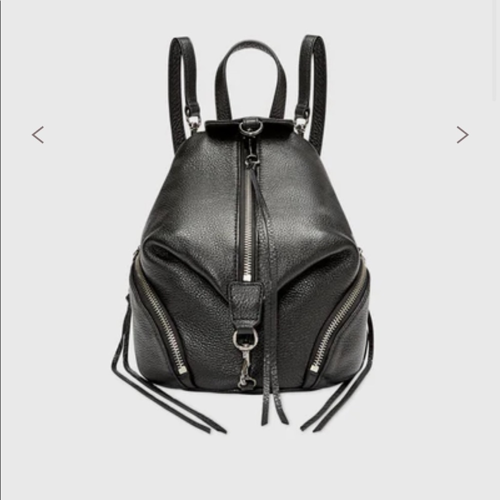 Rebecca Minkoff Mini Julian Black Backpack